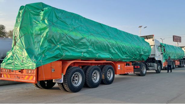 41000L New Fuel Tanker Trailer Will Ship to Sierra Leone