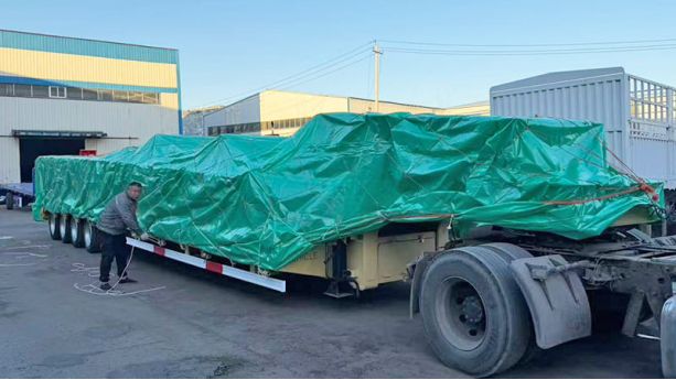 4 Axle Low Loader Will Be Sent to Sierra Leone