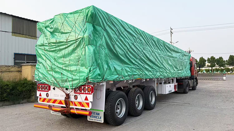 40 Ft Flatbed Tractor Trailer Price in Sierra Leone