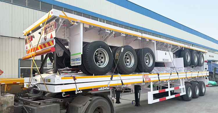 40 Ft Flatbed Tractor Trailer Price in Sierra Leone