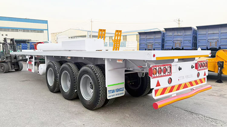 40 Ft Flatbed Tractor Trailer Price in Sierra Leone