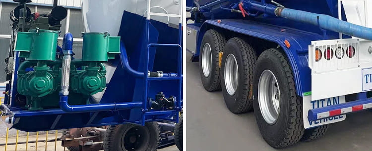 40CBM Cement Bulker Truck Trailer for Sale in Sierra Leone