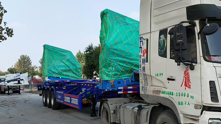 37 Ton Container Side Loader Truck Trailer for Sale in Sierra Leone