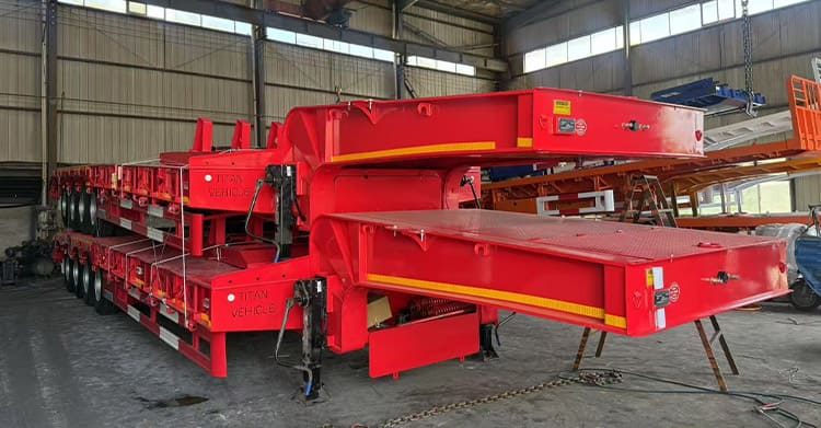 3 Axle Lowbed Trailer Price for Sale in Sierra Leone