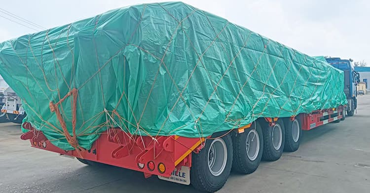 3 Axle Lowbed Trailer Price for Sale in Sierra Leone
