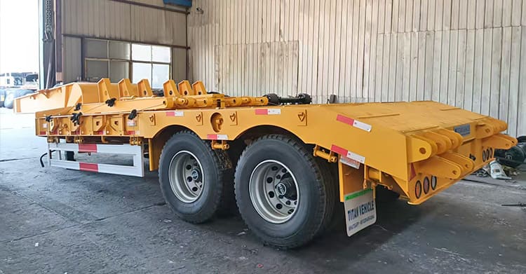 2 Axle Low Bed Truck Size Price for Sale in Sierra Leone