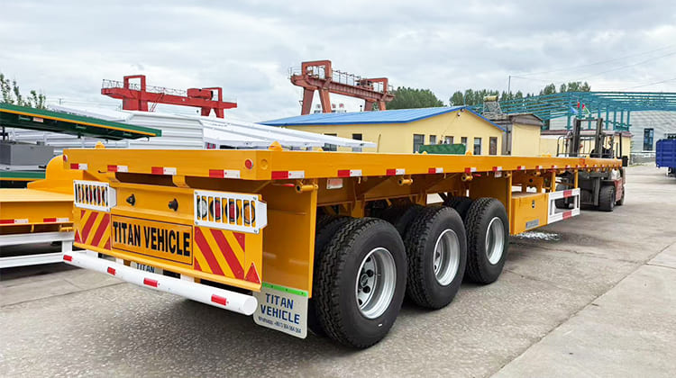 40 Ft Flatbed Tractor Trailer Price in Sierra Leone