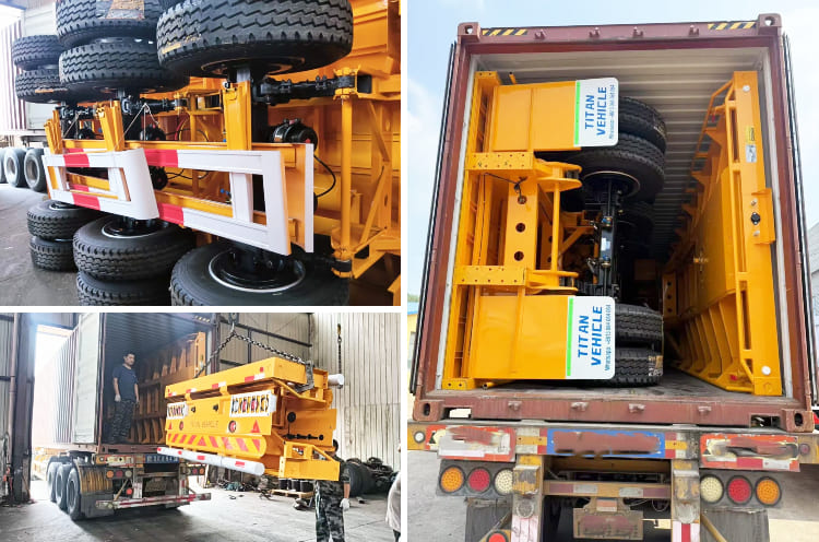 40 Ft Flatbed Tractor Trailer Price in Sierra Leone