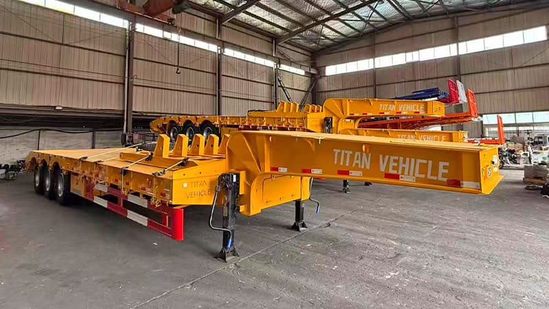 40 Feet Low Bed Trailer Types Dimensions for Sale in Sierra Leone