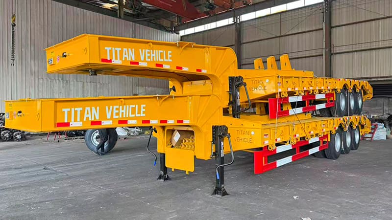 40 Feet Low Bed Trailer Types Dimensions for Sale in Sierra Leone