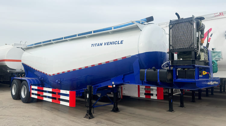 25 CBM Cement Bulker Truck Trailer in Sierra Leone