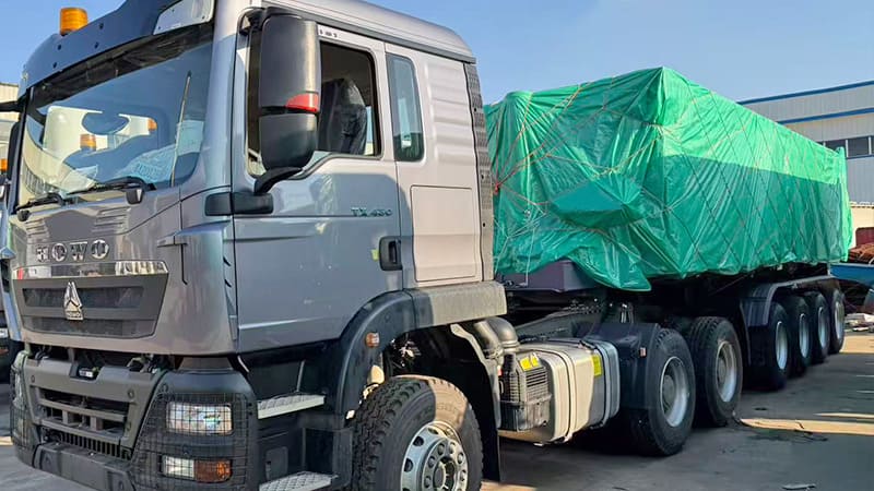 4 Axle End Dump Trailers for Sale Near Me in Sierra Leone