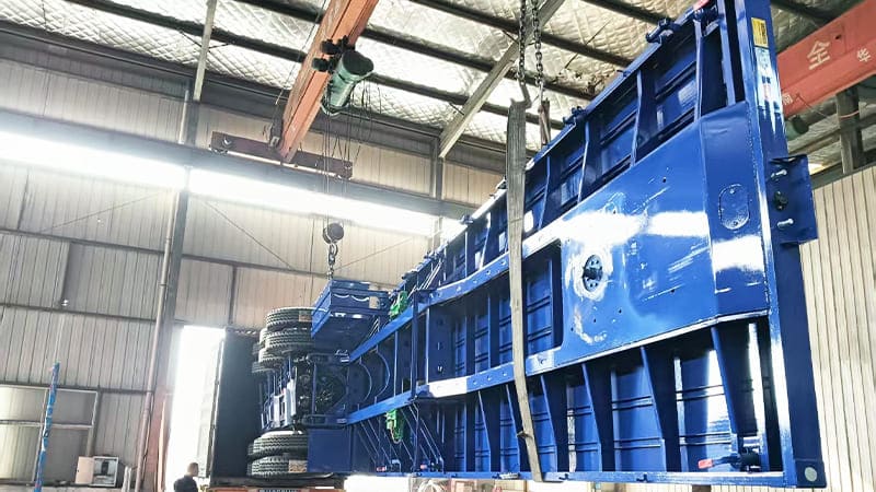 4 Axle Flat Bed Semi Trailer Price for Sale in Sierra Leone