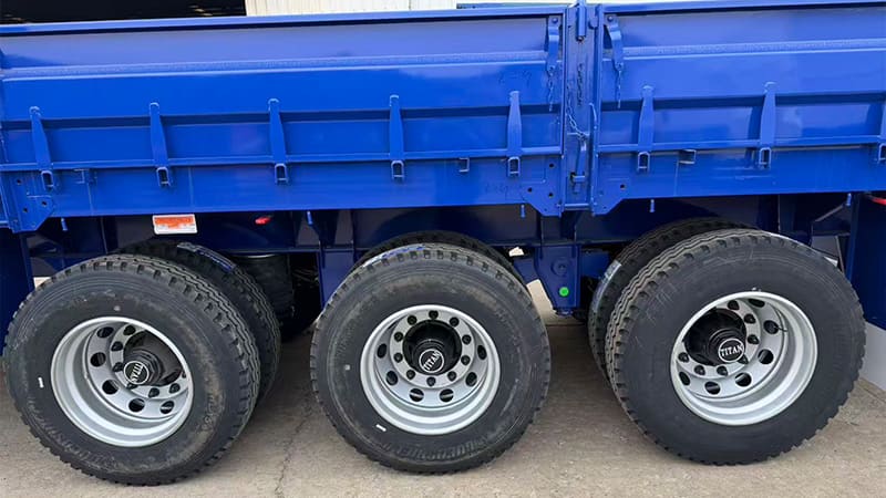 3 Axle Cargo Trailer for Sale in Sierra Leone