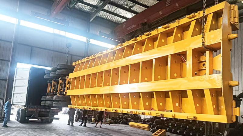 3 Axle Lowboy Removeable Gooseneck Trailer in Sierra Leone