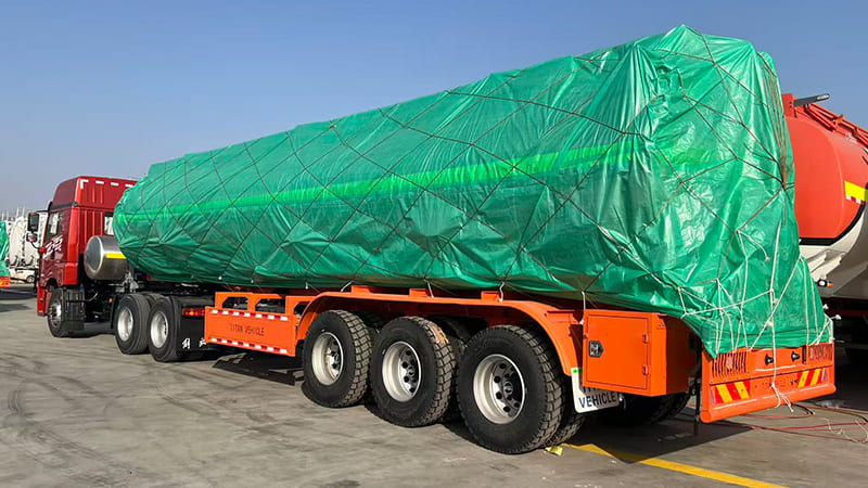 41000L New Fuel Tanker Trailer for Sale in Sierra Leone