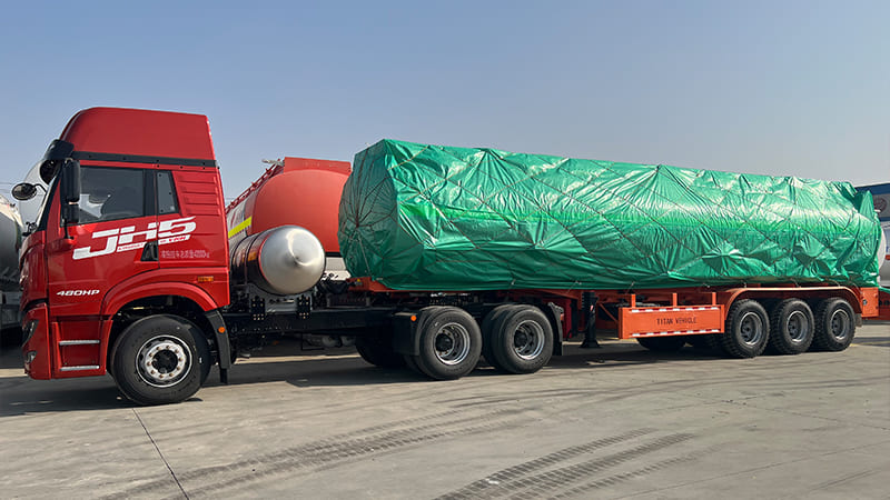 41000L New Fuel Tanker Trailer for Sale in Sierra Leone