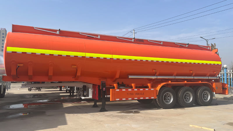 41000L New Fuel Tanker Trailer for Sale in Sierra Leone