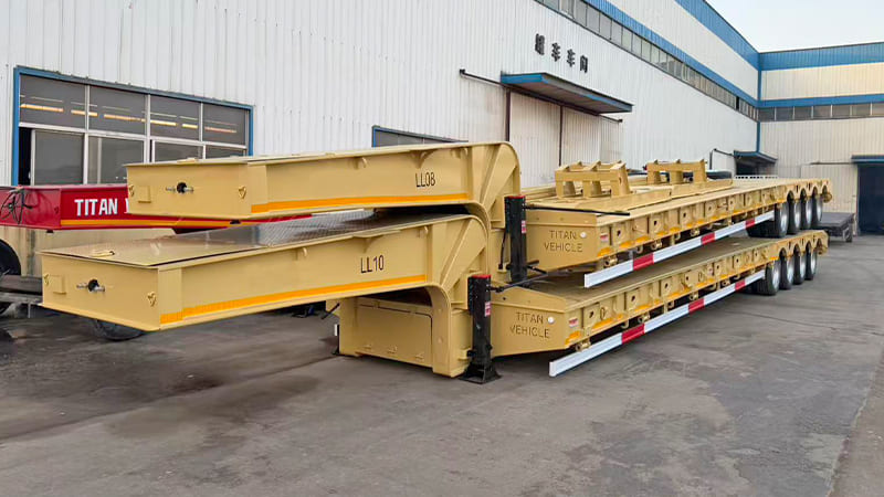 4 Axle Low Loader for Sale Price in Sierra Leone