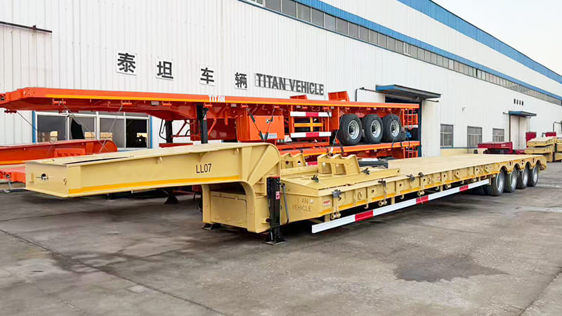 4 Axle Low Loader for Sale Price in Sierra Leone