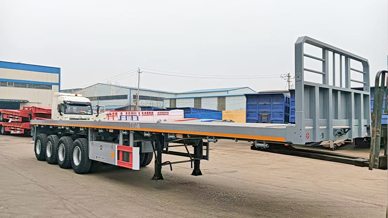 40Ft Semi Truck with Flatbed Trailer for Sale in Sierra Leone