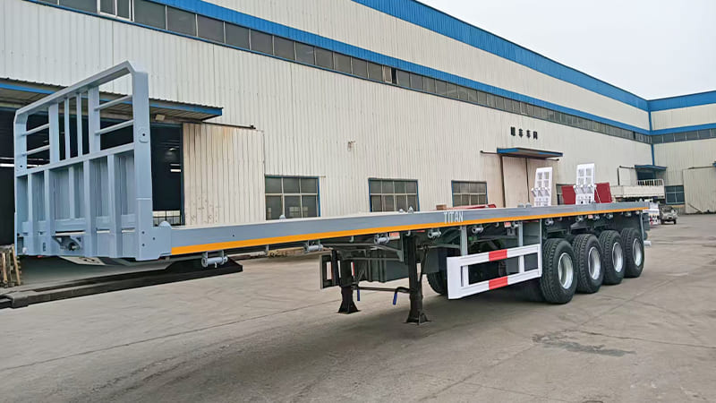 40Ft Semi Truck with Flatbed Trailer for Sale in Sierra Leone