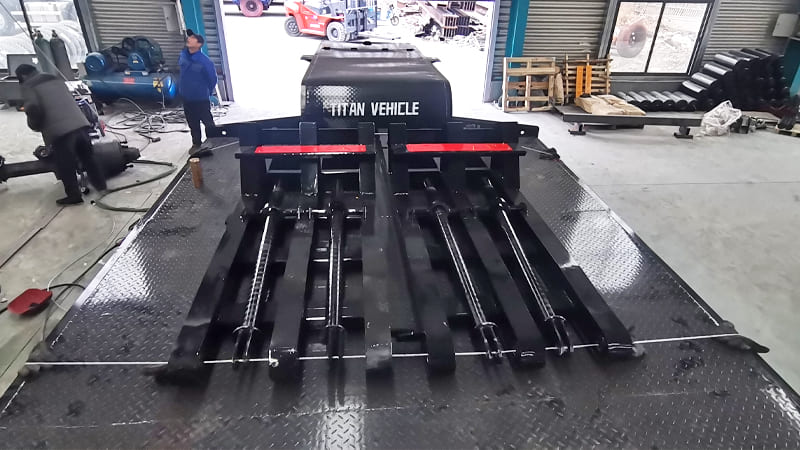 3 Axle Semi Low Bed Trailer Price Sierra Leone for Sale