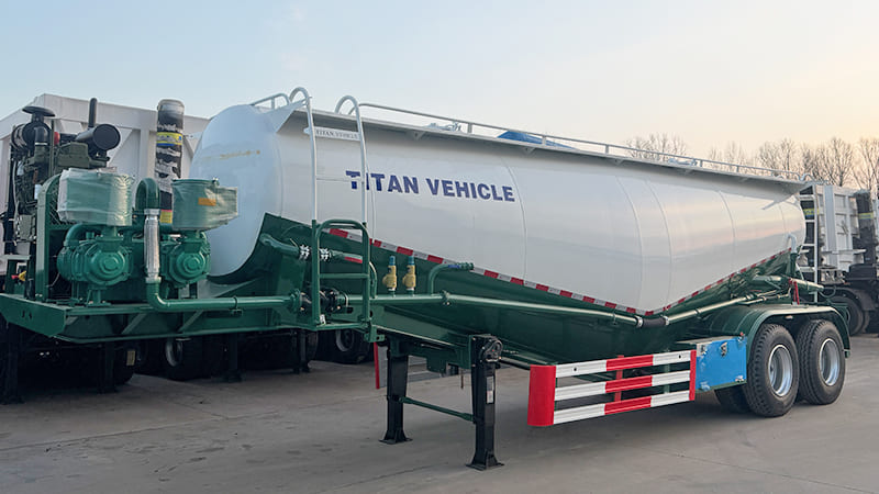 2 Axle Cement Bulker Trailer for Sale in Sierra Leone