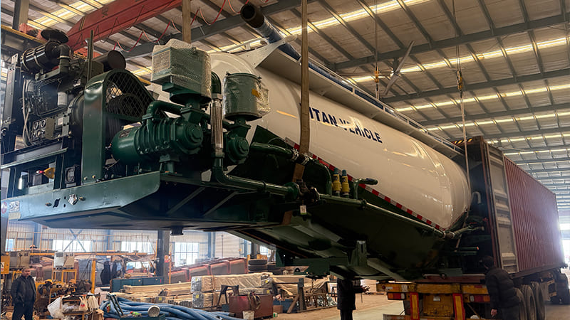 2 Axle Cement Bulker Trailer for Sale in Sierra Leone