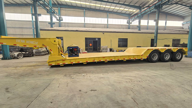 3 Axle Detachable Gooseneck Trailer for Sale in Sierra Leone