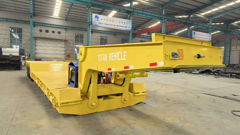 3 Axle Detachable Gooseneck Trailer for Sale in Sierra Leone