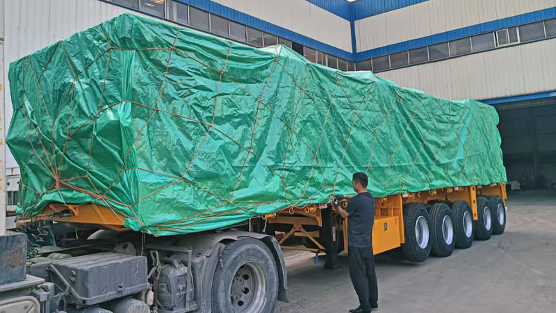 5 Axle 40 Ft Flatbed Container Trailer Price for Sale in Sierra Leone