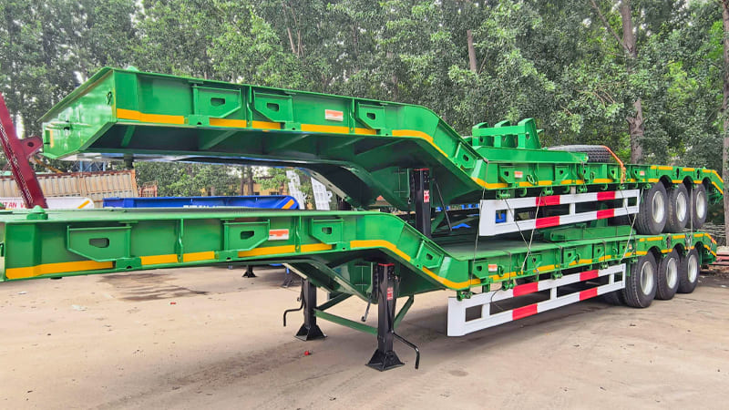 Tri Axle Drop Deck Trailer for Sale in Sierra Leone