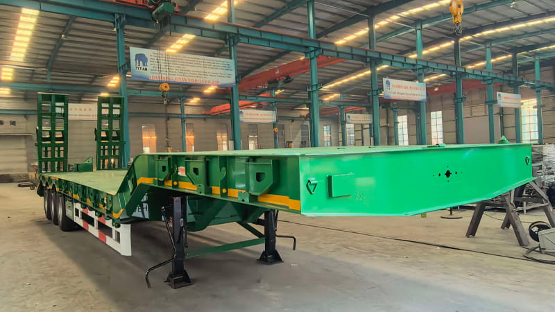 Tri Axle Drop Deck Trailer for Sale in Sierra Leone