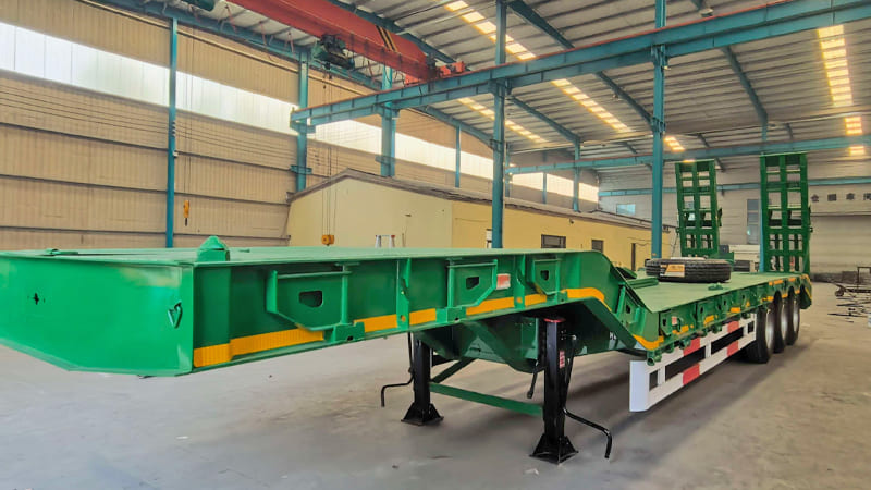 Tri Axle Drop Deck Trailer for Sale in Sierra Leone