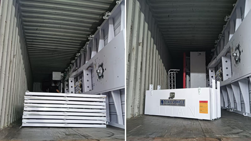 3 Axle 60 Ton Bulk Cargo Trailer for Sale in Guinea