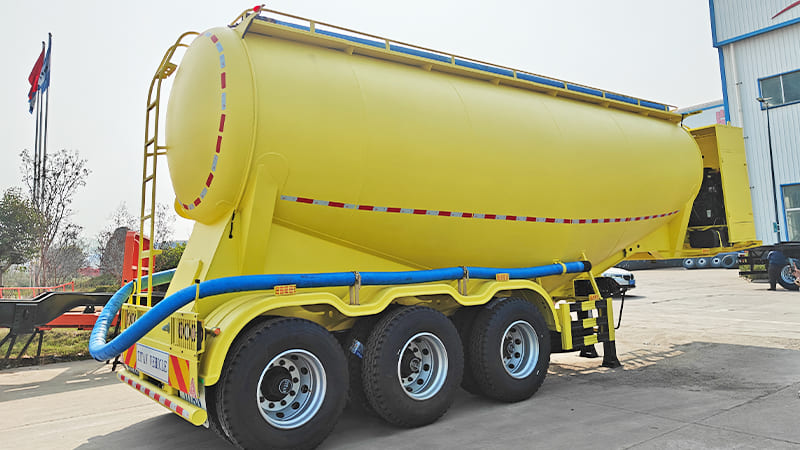 3 Axle Cement Bulk Trailers Carrier for Sale in Sierra Leone