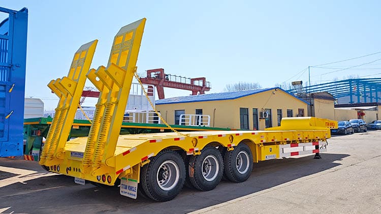 3 Axle Lowbed Trailer Price for Sale in Sierra Leone