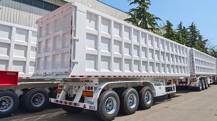 60 Ton Semi Trailer with Tipper for Sale in Sierra Leone