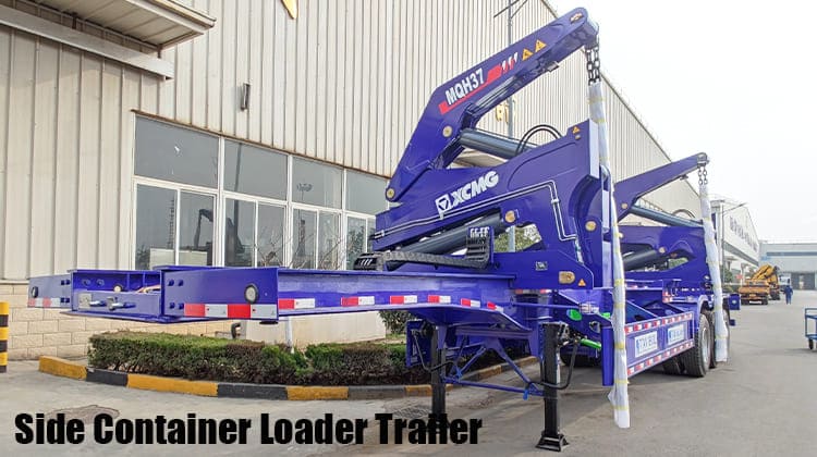 37 Ton Hammar Side Container Loader Trailer for Sale in Serria Leone Freetown