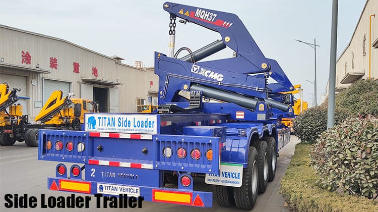 37 Ton Hammar Side Container Loader Trailer for Sale in Serria Leone Freetown