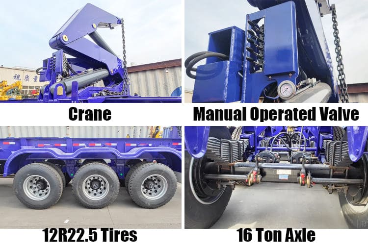 40 Ft Sideloader Container Loader Trailer for Sale in Serria Leone Freetown