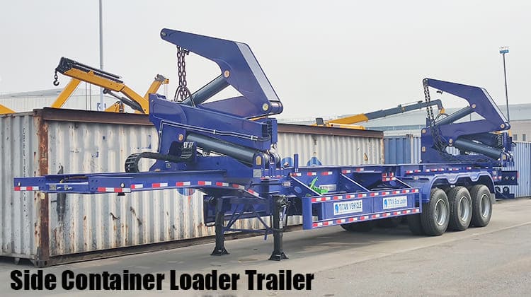 40 Ft Sideloader Container Loader Trailer for Sale in Serria Leone Freetown