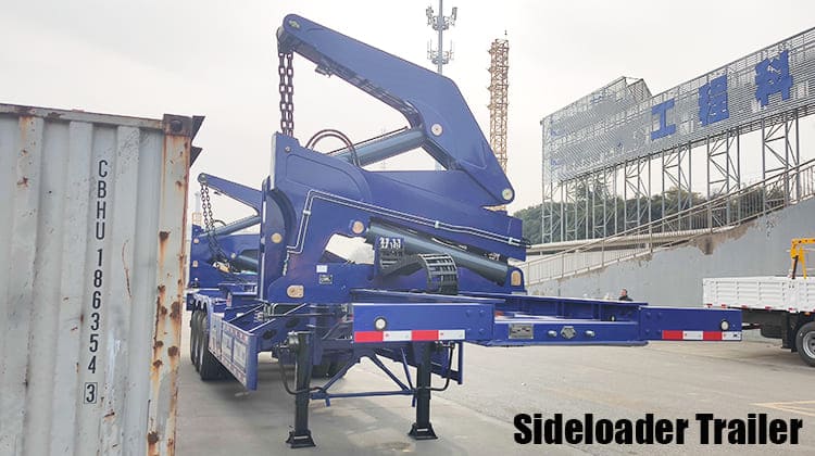 40 Ft Sideloader Container Loader Trailer for Sale in Serria Leone Freetown