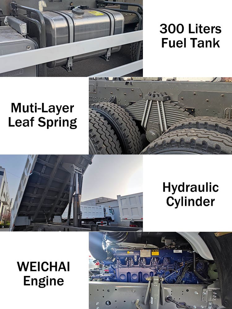 Sinotruk Howo 6x4 Dump Truck Specs Price in Sierra Leone