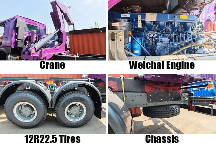 20 Ft Side Loader Container Truck for Sale in Serria Leone