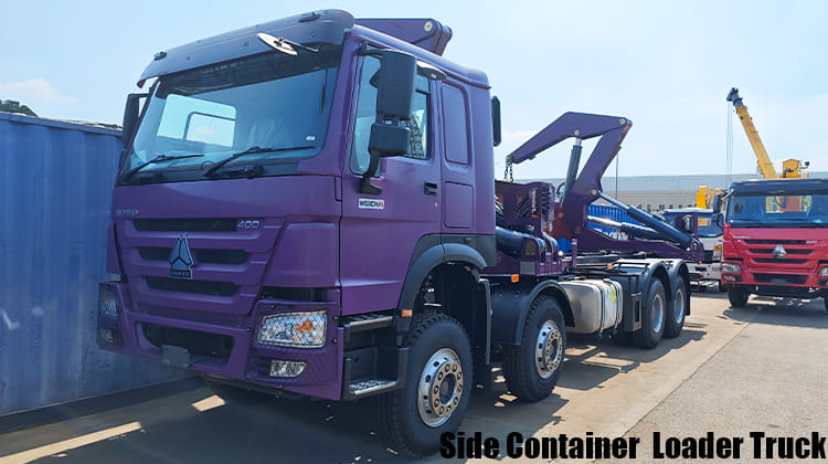 20 Ft Side Loader Container Truck for Sale in Serria Leone
