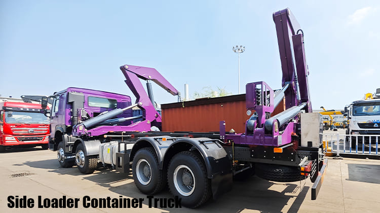 20 Ft Side Loader Container Truck for Sale in Serria Leone