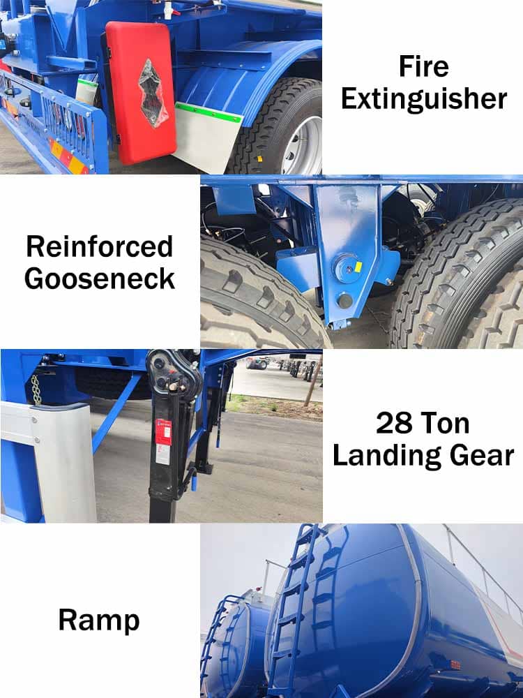 45000 Liter Diesel Fuel Trailer for Sale in Sierra Leone