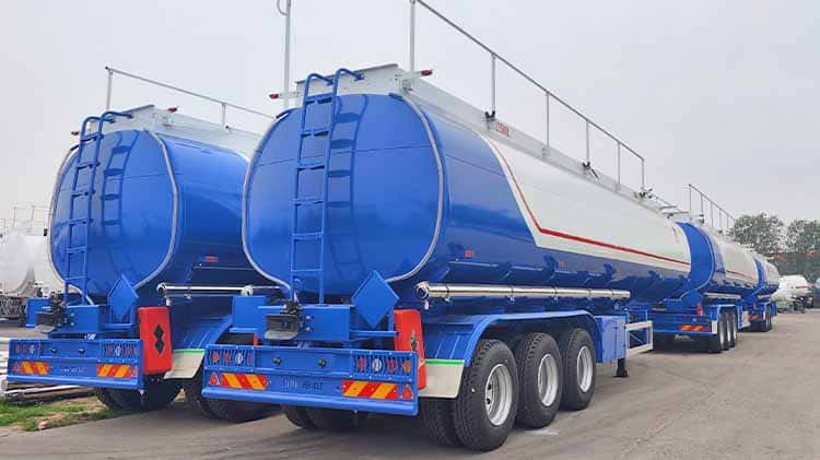 45000 Liter Diesel Fuel Trailer for Sale in Sierra Leone